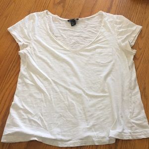 H&M v-neck tee with pocket